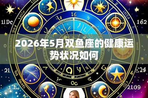 2026年5月双鱼座的健康运势状况如何