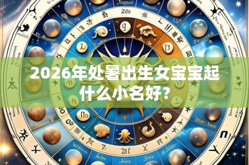 2026年处暑出生女宝宝起什么小名好?