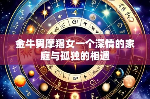 金牛男摩羯女一个深情的家庭与孤独的相遇
