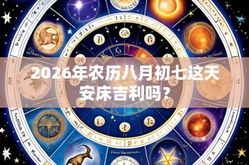 2026年农历八月初七这天安床吉利吗?