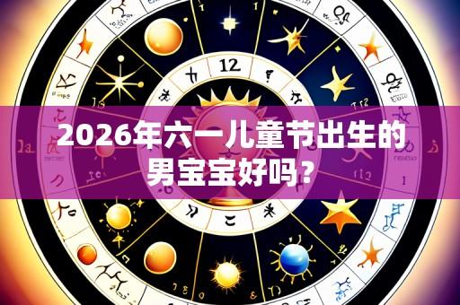 2026年六一儿童节出生的男宝宝好吗？