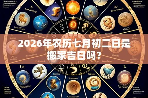 2026年农历七月初二日是搬家吉日吗?