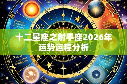 十二星座之射手座2026年运势运程分析