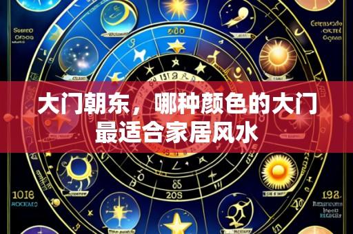 大门朝东,哪种颜色的大门最适合家居风水