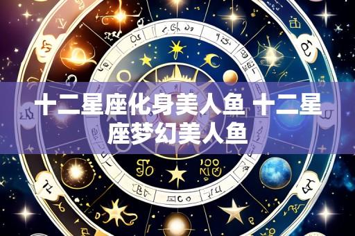 十二星座化身美人鱼 十二星座梦幻美人鱼