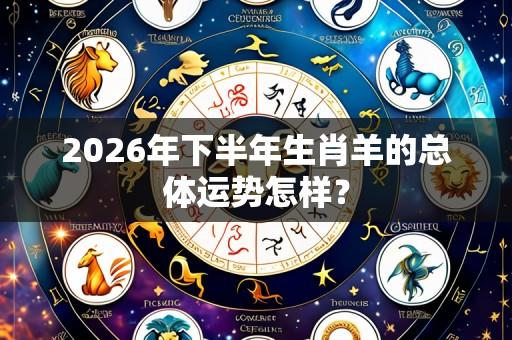 2026年下半年生肖羊的总体运势怎样?