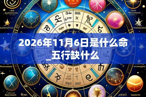 2026年11月6日是什么命_五行缺什么