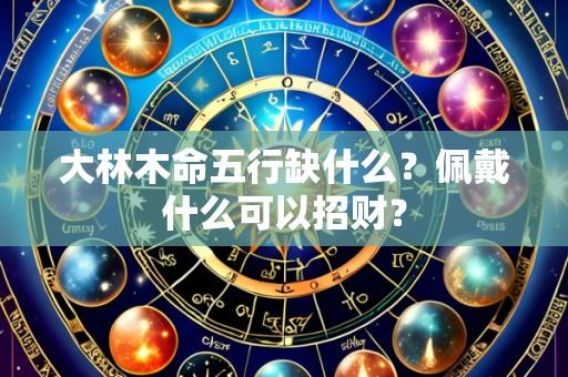 大林木命五行缺什么?佩戴什么可以招财?