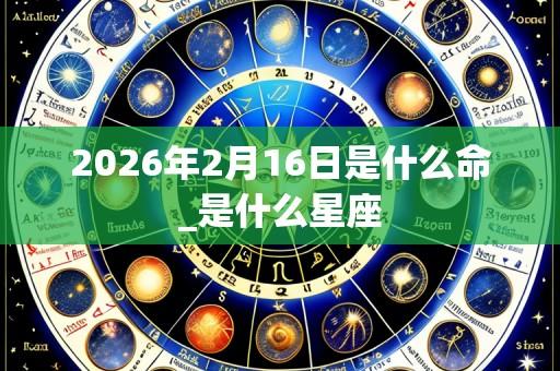 2026年2月16日是什么命_是什么星座