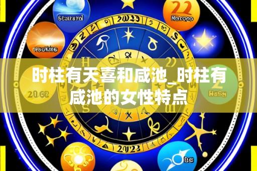 时柱有天喜和咸池_时柱有咸池的女性特点