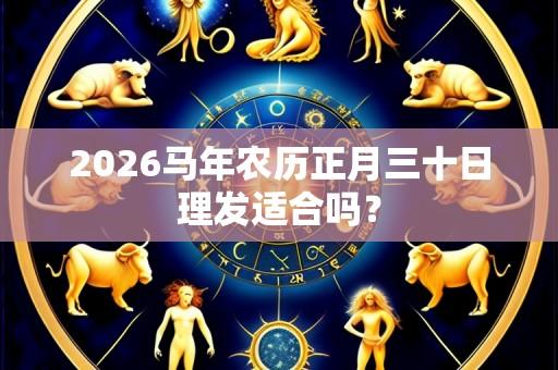 2026马年农历正月三十日理发适合吗？
