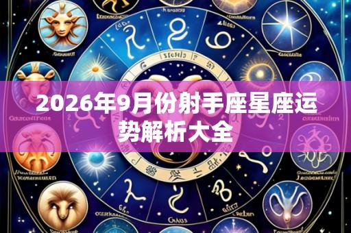 2026年9月份射手座星座运势解析大全