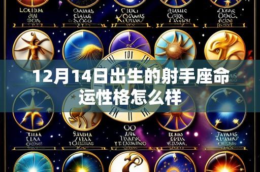 12月14日出生的射手座命运性格怎么样