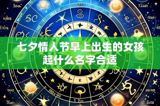 七夕情人节早上出生的女孩起什么名字合适