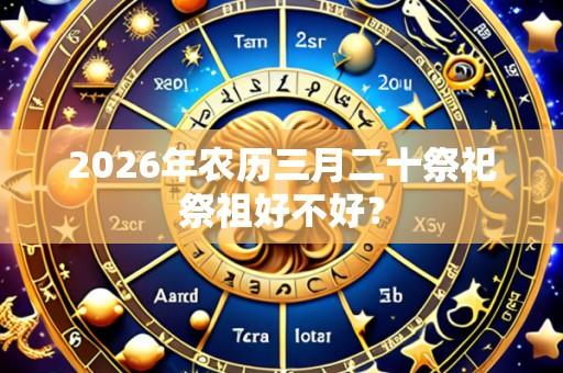 2026年农历三月二十祭祀祭祖好不好?