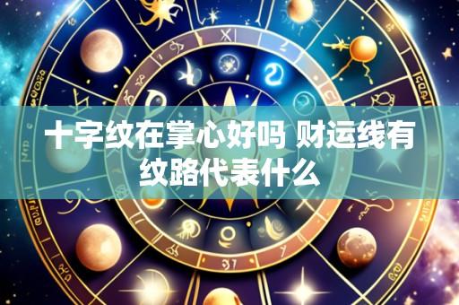 十字纹在掌心好吗 财运线有纹路代表什么