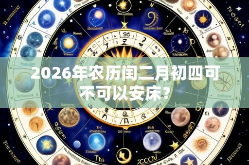 2026年农历闰二月初四可不可以安床?