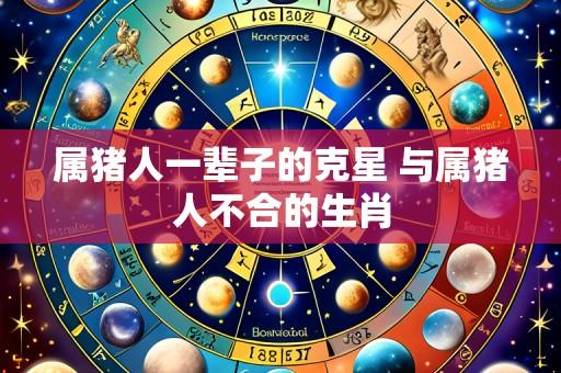 属猪人一辈子的克星 与属猪人不合的生肖