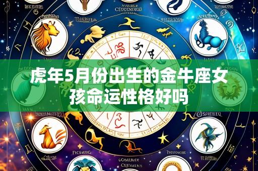 虎年5月份出生的金牛座女孩命运性格好吗