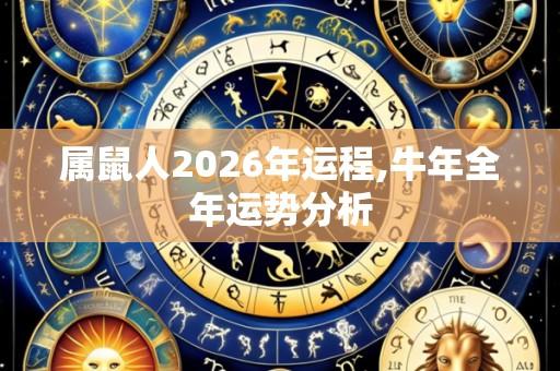 属鼠人2026年运程,牛年全年运势分析