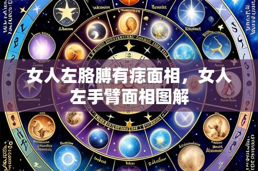 女人左胳膊有痣面相,女人左手臂面相图解