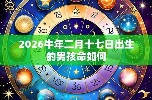 2026牛年二月十七日出生的男孩命如何
