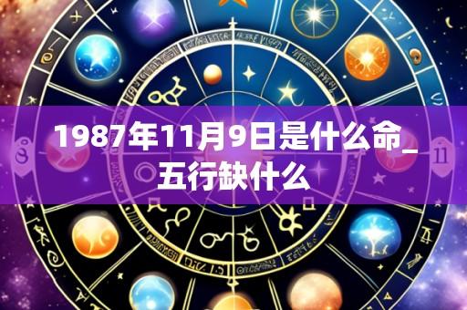 1987年11月9日是什么命_五行缺什么