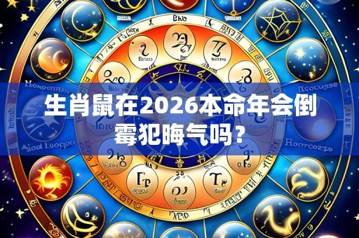 生肖鼠在2026本命年会倒霉犯晦气吗？