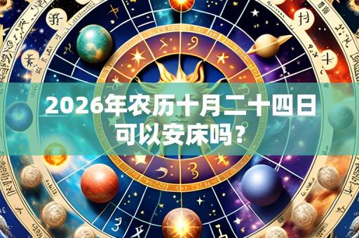 2026年农历十月二十四日可以安床吗?