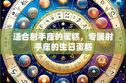 适合射手座的蛋糕,专属射手座的生日蛋糕