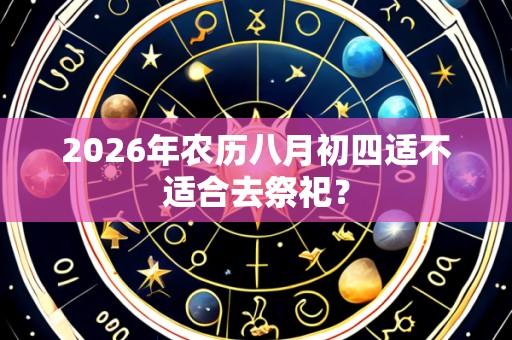 2026年农历八月初四适不适合去祭祀?
