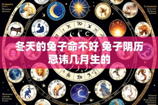 冬天的兔子命不好 兔子阴历忌讳几月生的