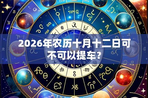 2026年农历十月十二日可不可以提车？