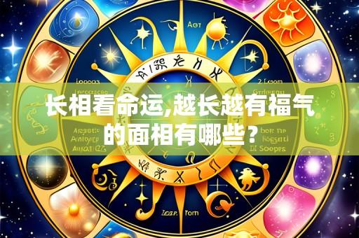 长相看命运,越长越有福气的面相有哪些?