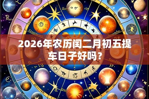 2026年农历闰二月初五提车日子好吗?