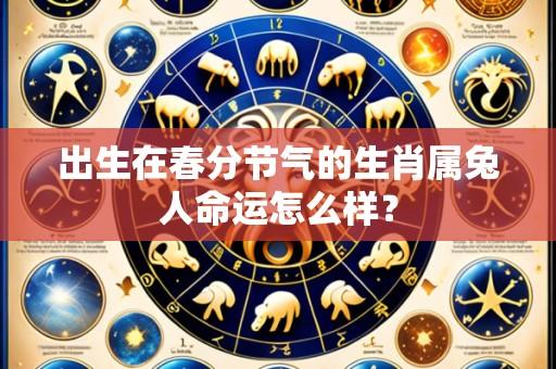 出生在春分节气的生肖属兔人命运怎么样？