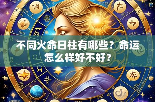 不同火命日柱有哪些？命运怎么样好不好？
