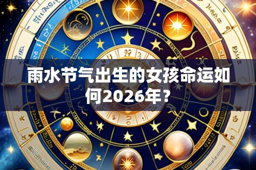 雨水节气出生的女孩命运如何2026年?