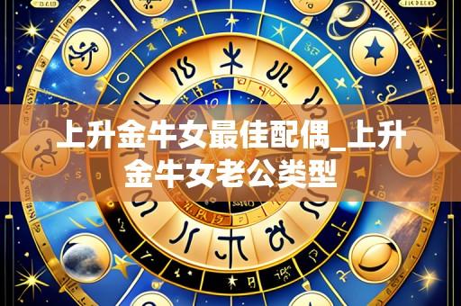 上升金牛女最佳配偶_上升金牛女老公类型