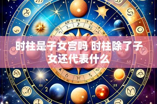 时柱是子女宫吗 时柱除了子女还代表什么