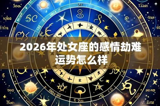 2026年处女座的感情劫难 运势怎么样