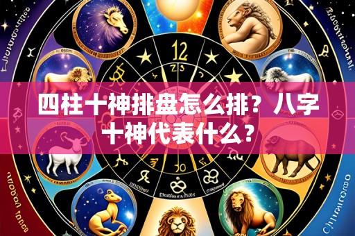 四柱十神排盘怎么排?八字十神代表什么?