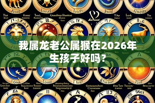 我属龙老公属猴在2026年生孩子好吗？