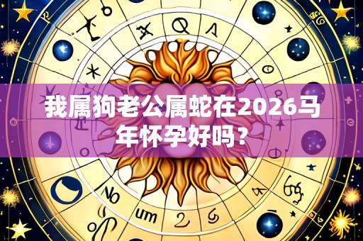 我属狗老公属蛇在2026马年怀孕好吗?