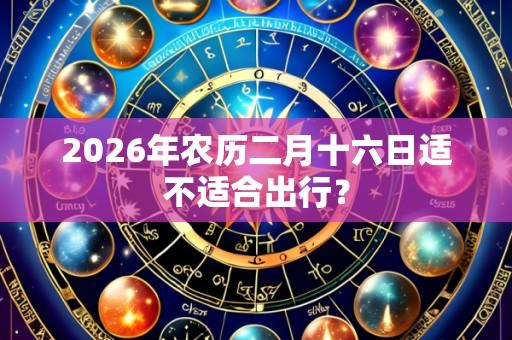2026年农历二月十六日适不适合出行？