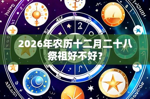 2026年农历十二月二十八祭祖好不好?