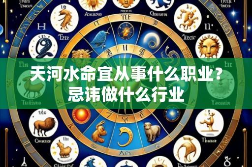 天河水命宜从事什么职业?忌讳做什么行业
