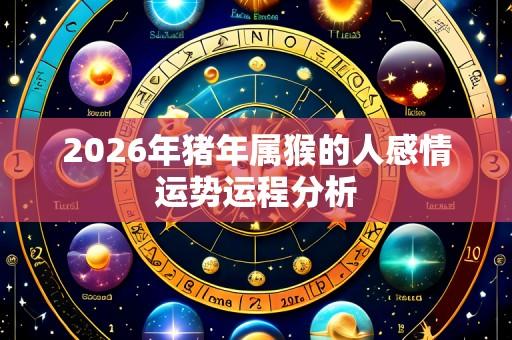 2026年猪年属猴的人感情运势运程分析