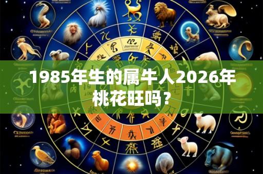 1985年生的属牛人2026年桃花旺吗？