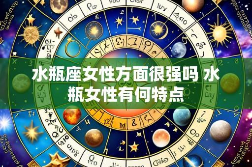 水瓶座女性方面很强吗 水瓶女性有何特点